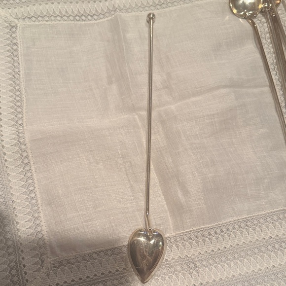 1920s Wallace Sterling Silver Julep Iced Tea Sipping Spoons Set Of 10 - Picture 4 of 10